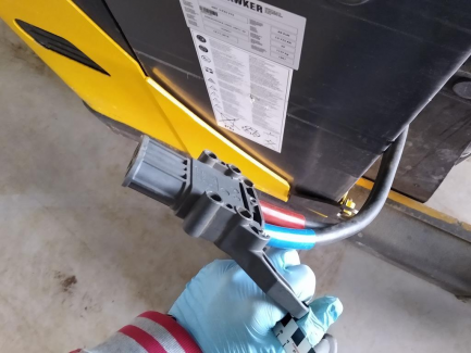 Zdjęcie przedmiotu: W&oacute;zek widłowy wysokiego składowania OM XR 14 ac