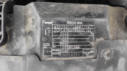 Zdjęcie przedmiotu: Iveco DAILY E5 3.5t