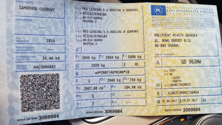 Zdjęcie przedmiotu: Jeep Grand-cherokee 3.0 CRD Overland Summit EU6