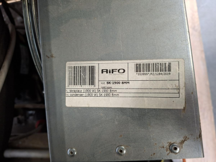 Zdjęcie przedmiotu: Холодильна вітрина розмірами 1000x665x1240 мм