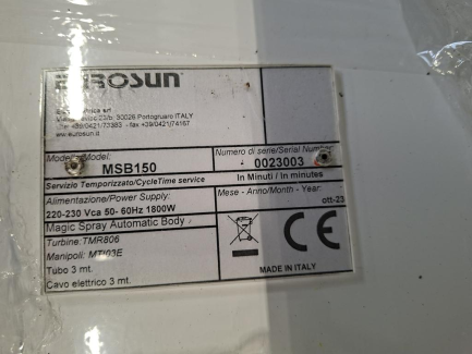 Zdjęcie przedmiotu: Zestaw wyposażenia solarium