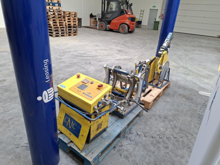 Zdjęcie przedmiotu: Zgrzewarka doczołowa hydrauliczna NOVATECH ZHCN-400 CNC