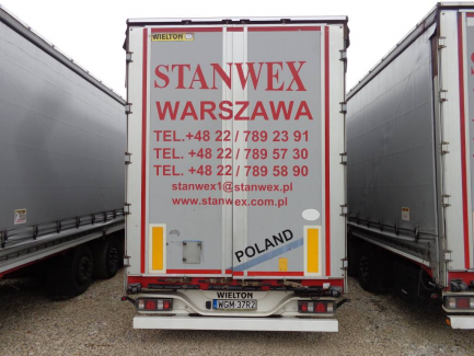 Zdjęcie przedmiotu: AUCTION OF THE DAY WIELTON NS3K Curtain trailer