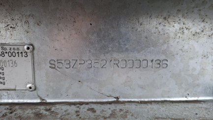 Zdjęcie przedmiotu: Причеп ZP 352 для перевезення їжі