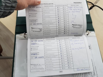 Zdjęcie przedmiotu: W&oacute;zek widłowy Jungheirich EFG220 GE115-310ZT