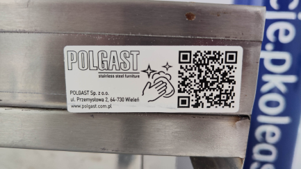 Zdjęcie przedmiotu: Stół stal nierdzewna przyścienny 1500x500x850 drzwi suwane 