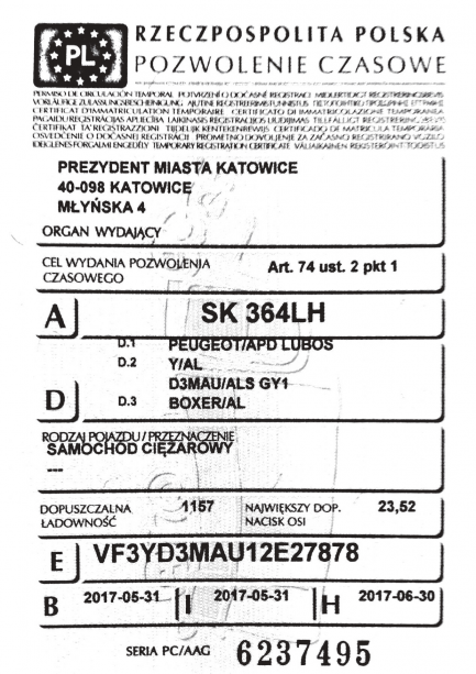 Zdjęcie przedmiotu: Peugeot BOXER E6 3.5t + zabudowa