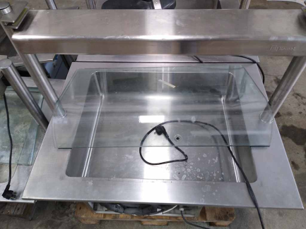 Zdjęcie przedmiotu: PROMOTION GASTRONOMY Set of gastronomic equipment (2x water bain marie, 2x cooling bath, juicer).