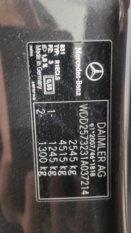 Zdjęcie przedmiotu: Mercedes-benz CLS 400 d 4-Matic 9G-TRONIC Oświadczenie o utracie DR