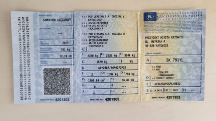 Zdjęcie przedmiotu: Ford Transit Connect 1.5 EcoBlue Euro 6 1498ccm - 100KM L2 Trend