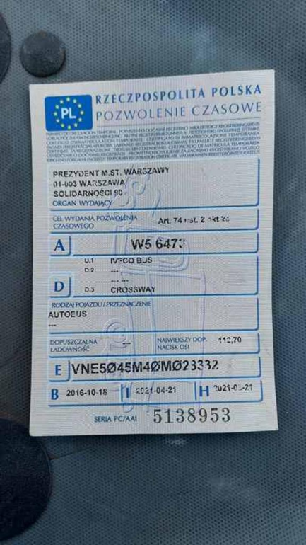 Zdjęcie przedmiotu: Ogłoszenie Iveco Crossway LE 10.8 18t TECTOR 7 Sprzedający PKO Faktoring