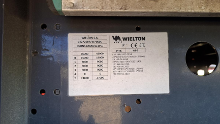 Zdjęcie przedmiotu: WIELTON NS 3 K/13.62 36.0t