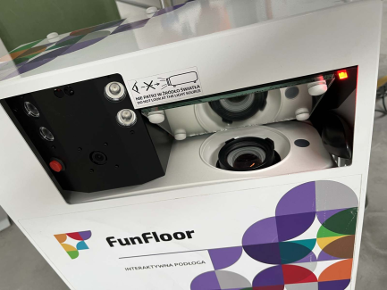 Zdjęcie przedmiotu: Modułowy system interaktywnej projekcji multisensorycznej 