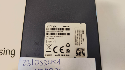 Zdjęcie przedmiotu: Smartphone / Phone INFINIX Note 30 8/128GB 6.78" 120Hz Black X6833B