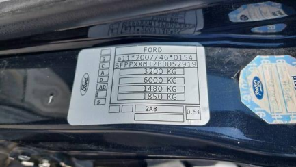 Zdjęcie przedmiotu: Ford Ranger 3.2 TDCi E5 3.2t Limited Oświadczenie o utracie DR