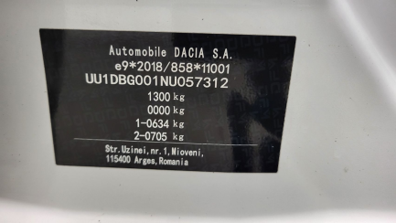 Zdjęcie przedmiotu: Dacia Spring 27.4kWh Comfort