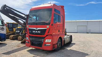 MAN TGX 18.460 TGX BLS(XXL) E6 18.0t Заява про втрату реєстраційного свідоцтва У Cepik немає можливості визначити показники лічильника!