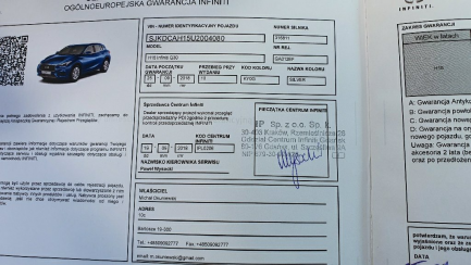 Zdjęcie przedmiotu: Infiniti Q30S 2.0t Sport 7DCT