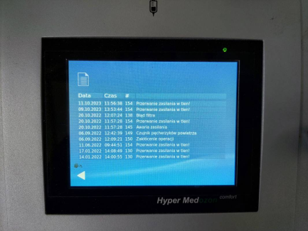 Zdjęcie przedmiotu: Herrmann Hyper Medozon comfort ozone therapy device