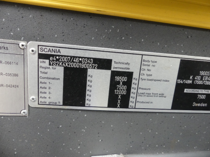 Zdjęcie przedmiotu: SCANIA HIGER TOURING HD