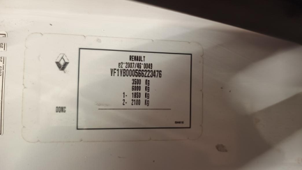 Zdjęcie przedmiotu: RENAULT/CARPOL MASTER FWD 2.3 dCi E6 3.5t L3H1 Pack Clim S&S+E