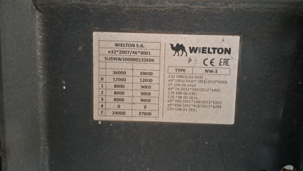 Zdjęcie przedmiotu: WIELTON NW-3 Сталевий самоскид