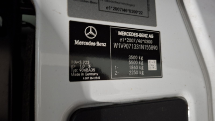 Zdjęcie przedmiotu: MERCEDES-BENZ/IGLOPOL SPRINTER E6 3.5t