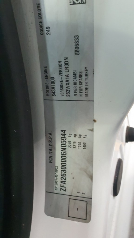 Zdjęcie przedmiotu: Fiat Doblo Delivery van