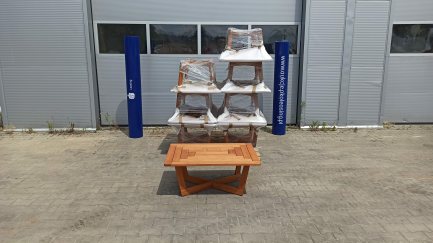 Zdjęcie przedmiotu: A set of WIGO garden furniture according to the specification