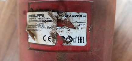 Zdjęcie przedmiotu: Wiosenne obniżki| Prowizja 0% Angle grinder AG 230-27DB 230V