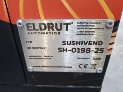Zdjęcie przedmiotu: Automat vendingowy Sushimat ELDRUT SUSHIVEND