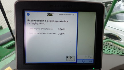 Zdjęcie przedmiotu: JOHN DEERE T660 T600 harvester with HEDER 625R / 625R