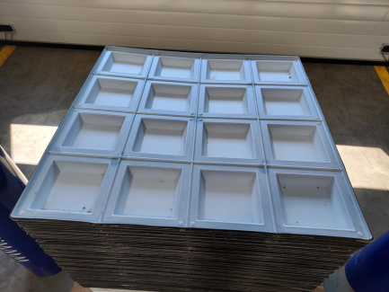 Zdjęcie przedmiotu: A set of decorative panels GrupaDesign SQUARE 16 - 64 pcs.