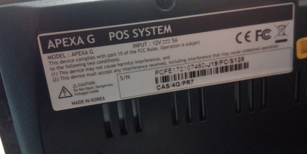 Zdjęcie przedmiotu: CASPOS AJB terminal