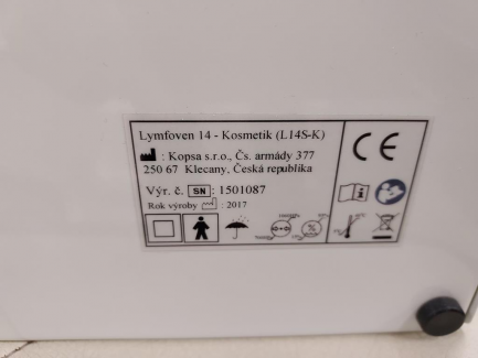 Zdjęcie przedmiotu: Cosmetic device Lymfoven 14-Kosmetik (L14K-K)