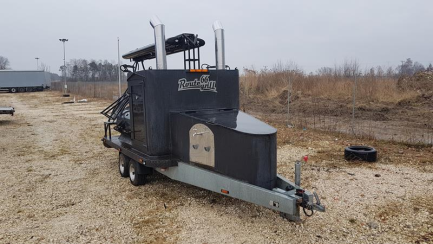 Zdjęcie przedmiotu: Wiosenne obniżki| Prowizja 1% Gastronomic trailer grill-smokehouse TA-NO