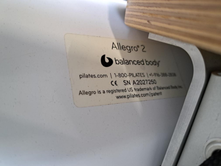 Zdjęcie przedmiotu: Збалансоване тіло Allegro 2 Пілатес Реформер