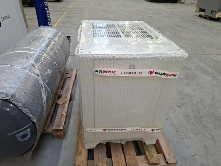 Zdjęcie przedmiotu: Kompresor śrubowy CORMAK LUFT 1000 + osuszacz + zbiornik