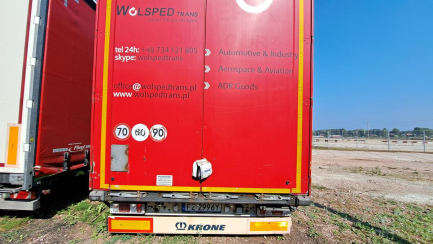 Zdjęcie przedmiotu: KRONE SDP 27 43.0t Skrzyniowa Oświadczenie o utracie DR