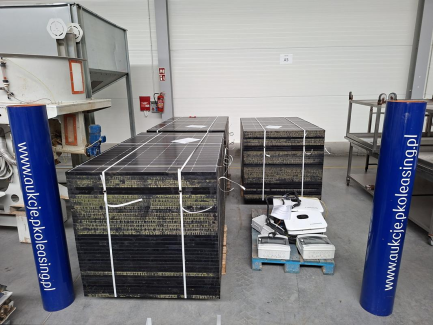 Zdjęcie przedmiotu: ELEMENTY INSTALACJI FOTOWOLTAICZNEJ O MOCY 48,82 kWp