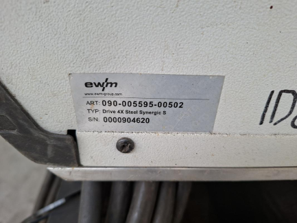 Zdjęcie przedmiotu: EWM Taurus 405 Steel Synergic S inverter welding machine