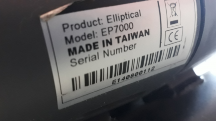 Zdjęcie przedmiotu: Elliptical cross trainer - elliptical trainer