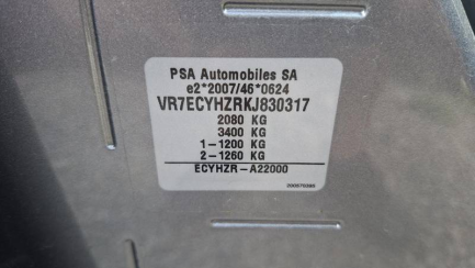 Zdjęcie przedmiotu: Citroen Berlingo 1.5 16V BlueHDi Oświadczenie o utracie DR