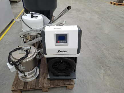 Zdjęcie przedmiotu: Urządzenia do przetw&oacute;rstwa tworzyw sztucznych firmy SHINI