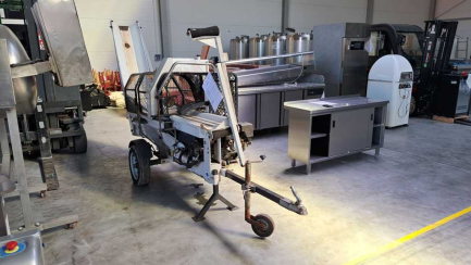 Zdjęcie przedmiotu: Maszyna do cięcia i rozłupywania drewna LUMAG GmbH SSA-400G 