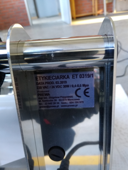 Zdjęcie przedmiotu: PREWA ET labeller