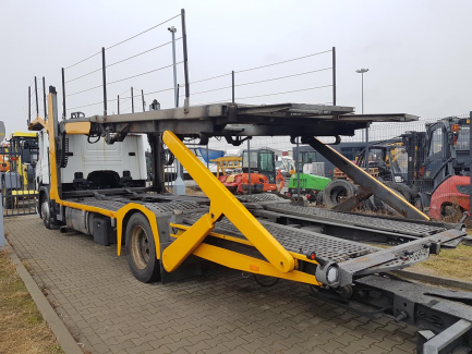 Zdjęcie przedmiotu: PACKAGE AUCTION SCANIA P 380 LB4x2 MLB + Silver Car trailer SRBU 62