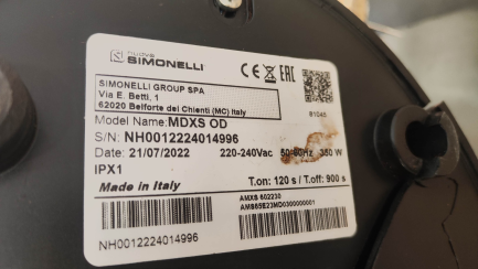 Zdjęcie przedmiotu: Młynek do kawy MDXS on demand czarny