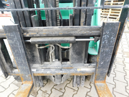 Zdjęcie przedmiotu: W&oacute;zek widłowy elektryczny Mitsubishi FB 15KRT PAC