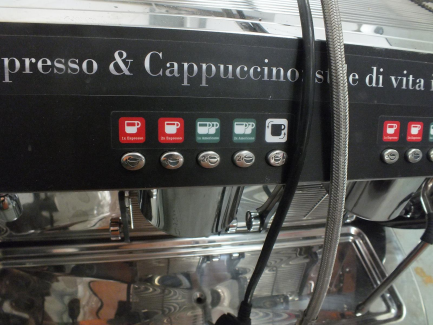 Zdjęcie przedmiotu: Coffee machine EXPOBAR CARAT DISPLEY 2 GR TS BLACK EBEE D61B-12AM